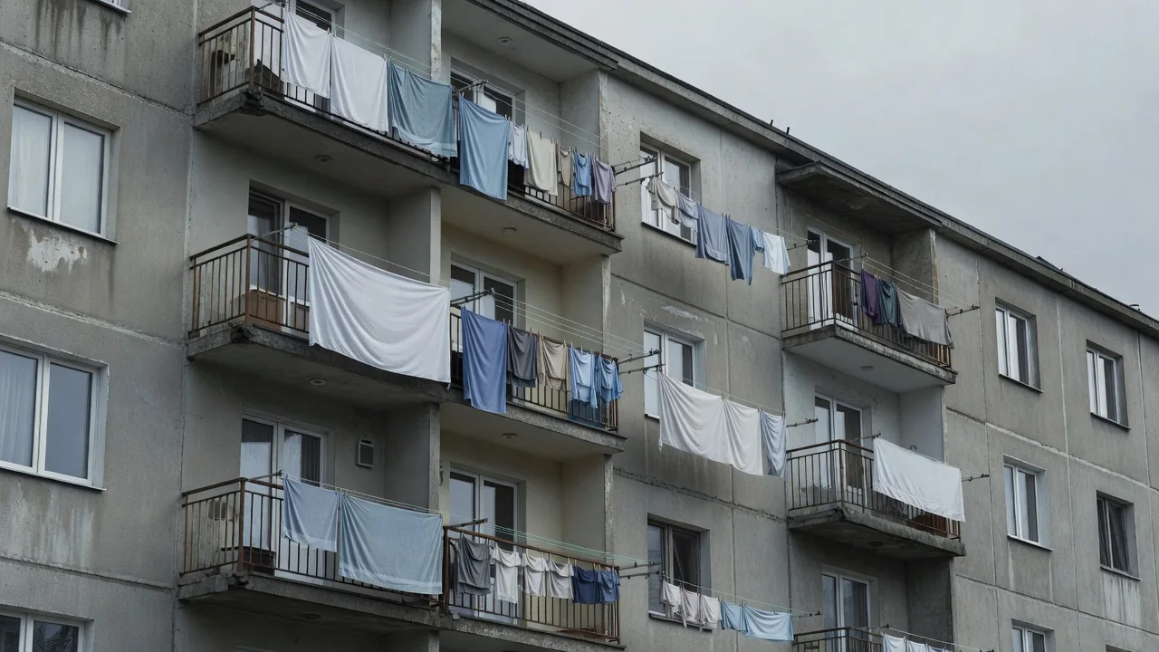 Stambena zgrada na Mirijevu, u kojoj je Mirjana odbranila svoj stan.